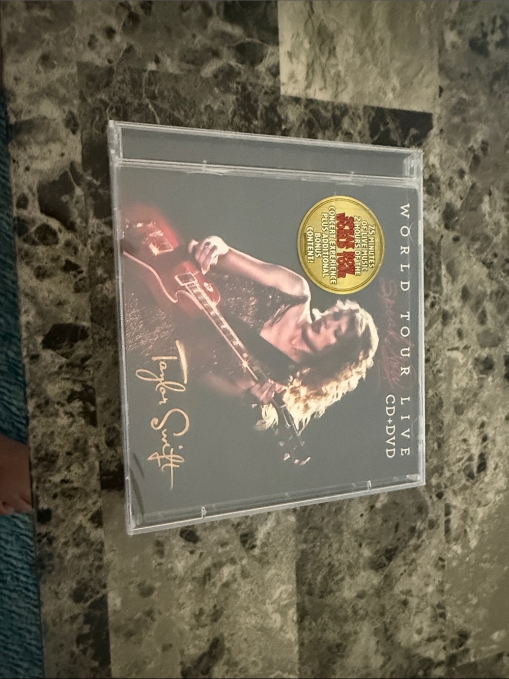 Live World Tour CD+DVD - Black Cover